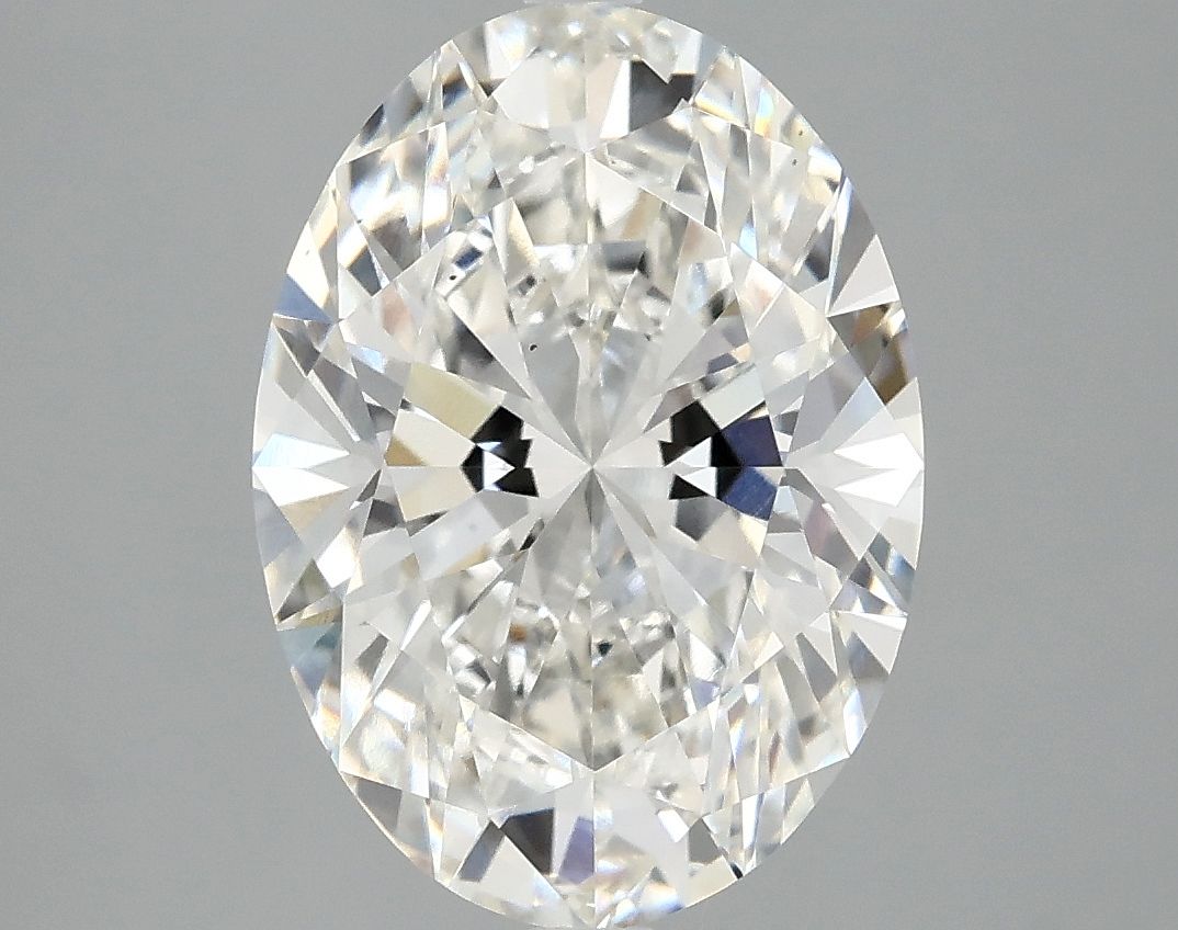 4.08 ct. oval Lab Grown Diamond front image