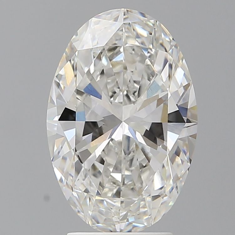 3.60 ct. oval Lab Grown Diamond front image