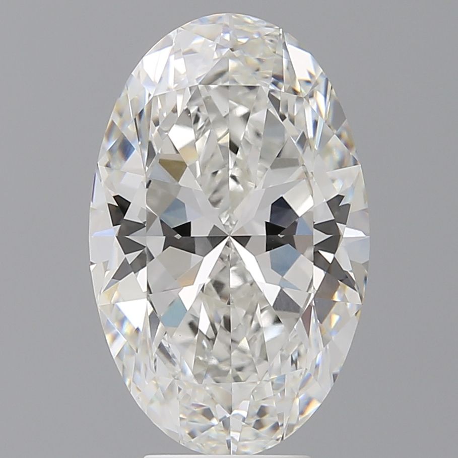 6.02 ct. oval Lab Grown Diamond front image