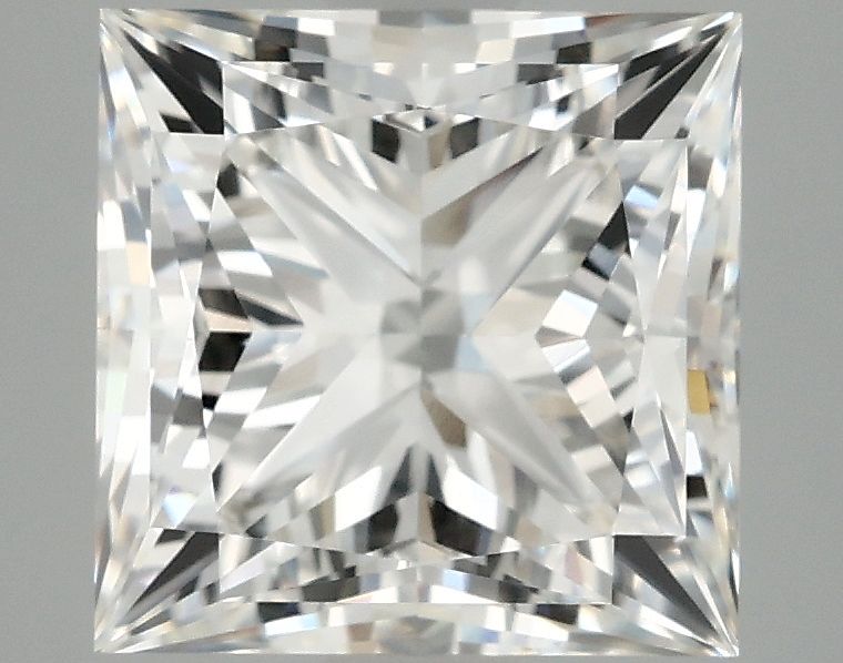 4.14 ct. princess Lab Grown Diamond front image