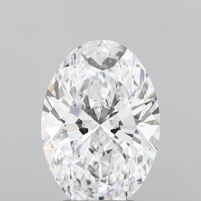 2.55 ct. oval Lab Grown Diamond front image