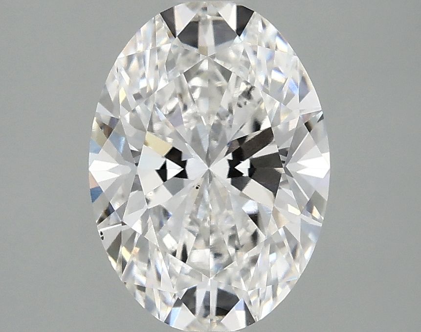 2.08 ct. oval Lab Grown Diamond front image