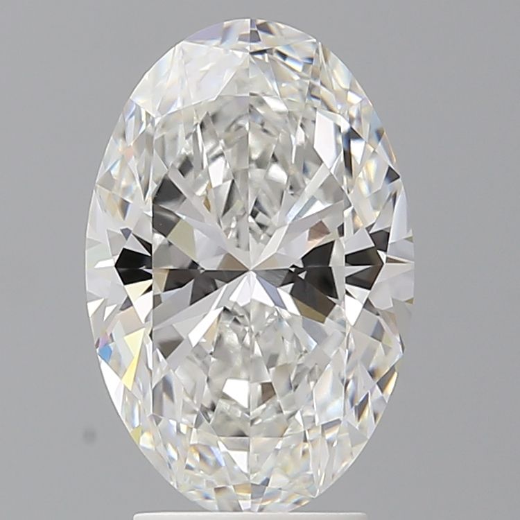3.57 ct. oval Lab Grown Diamond front image