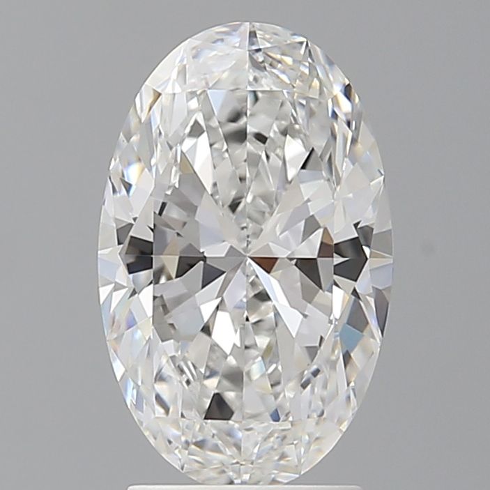 2.60 ct. oval Lab Grown Diamond front image