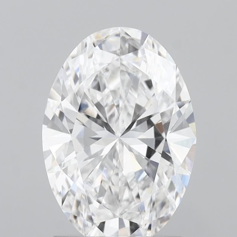1.90 ct. oval Lab Grown Diamond front image
