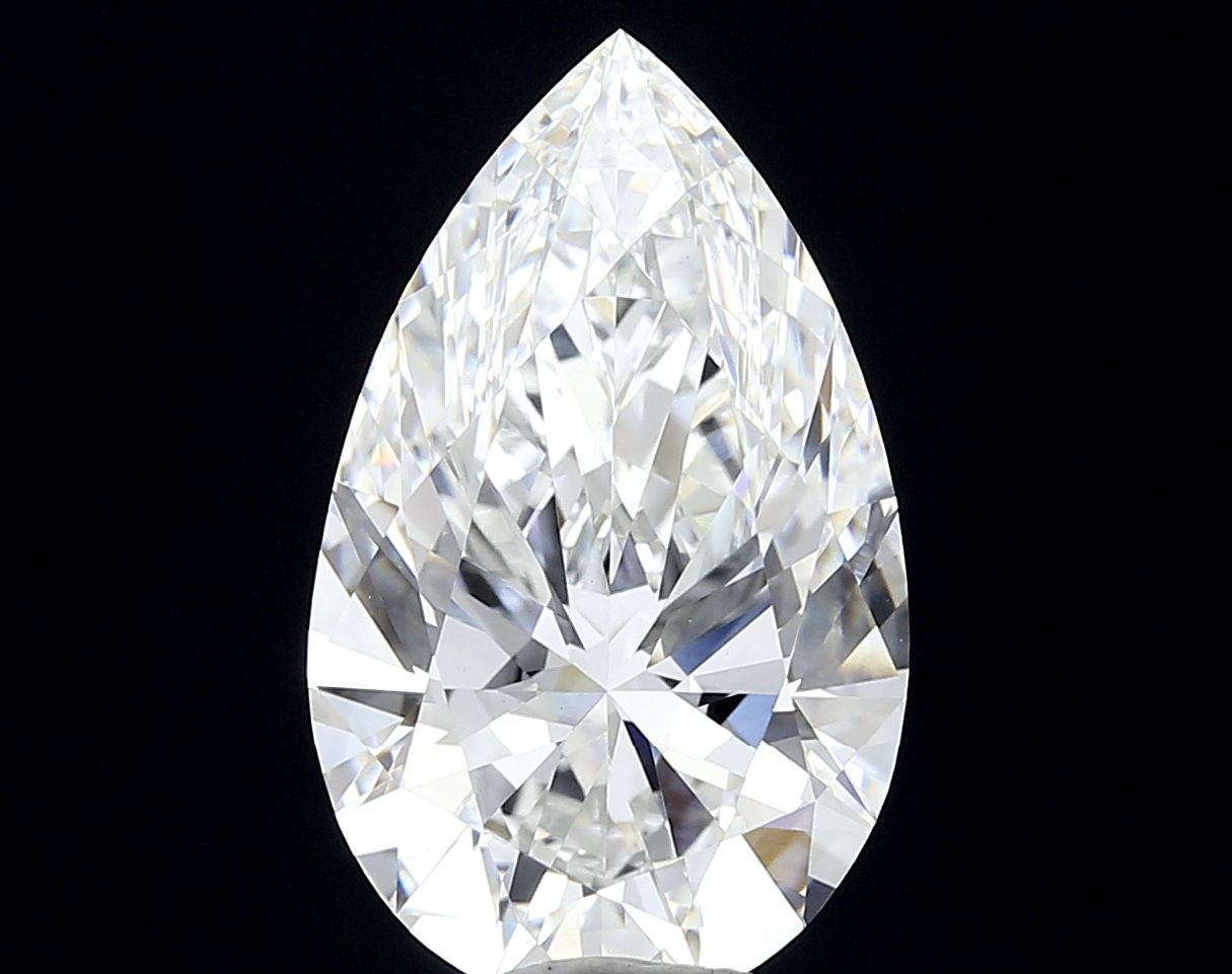 7.53 ct. pear Lab Grown Diamond front image