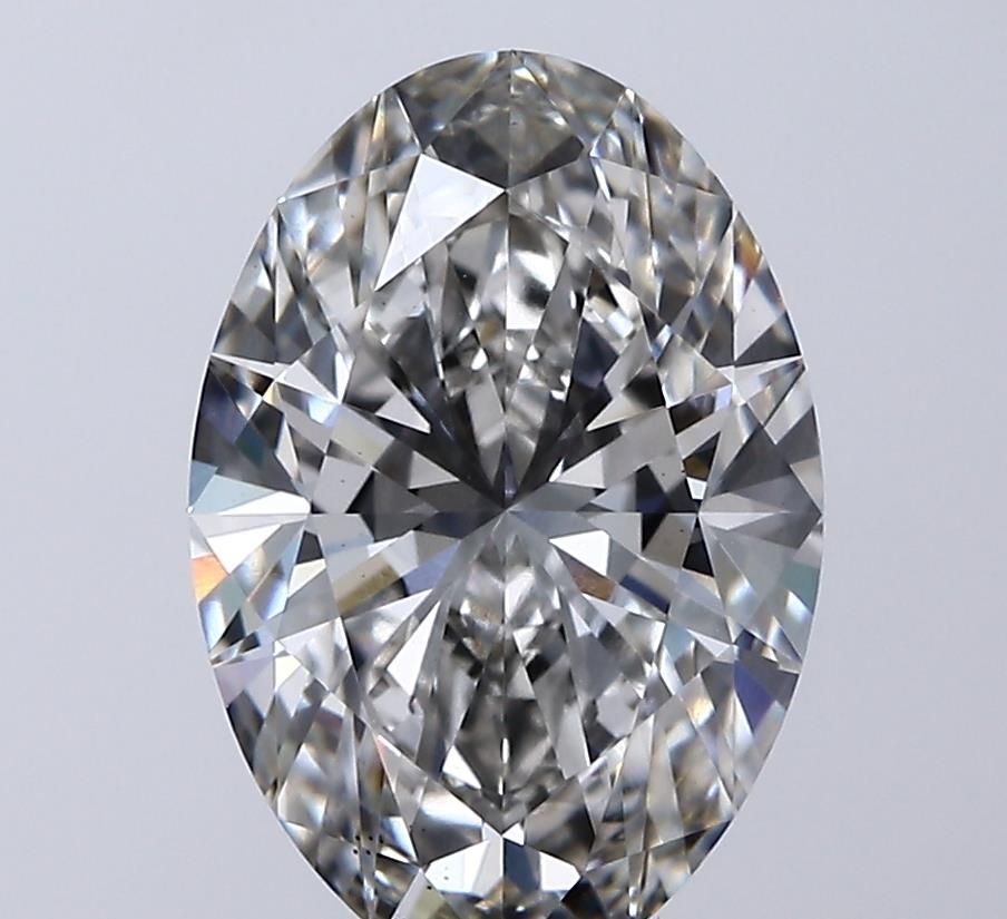 3.51 ct. oval Lab Grown Diamond front image