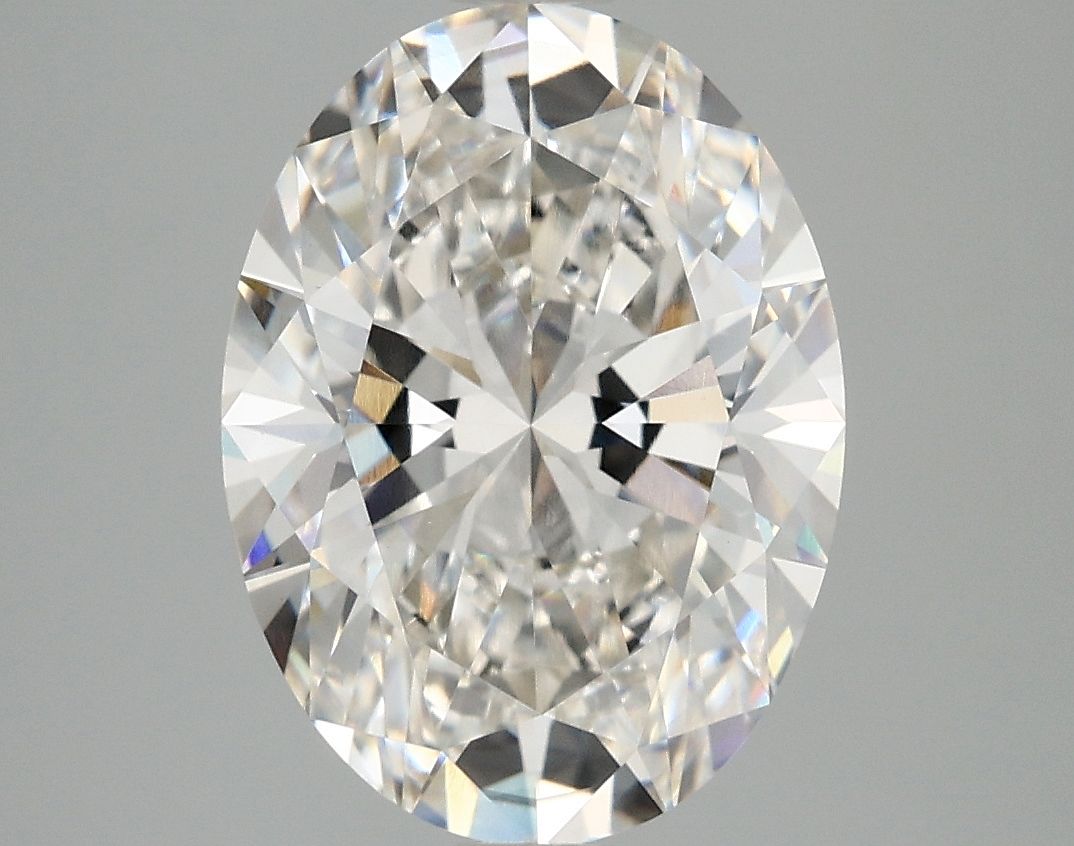 4.09 ct. oval Lab Grown Diamond front image