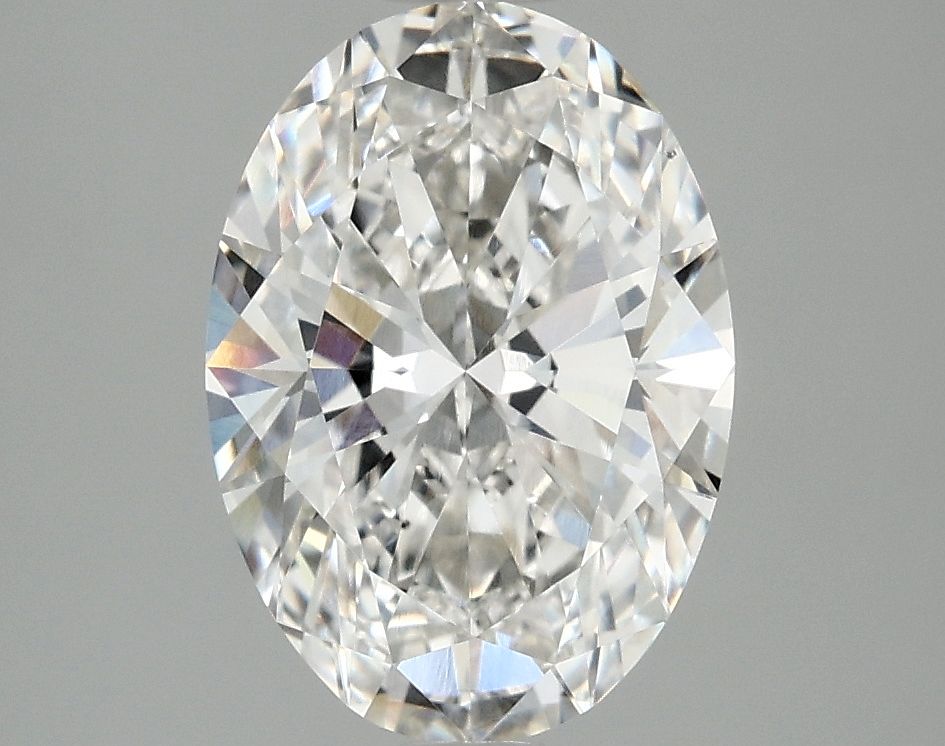 2.85 ct. oval Lab Grown Diamond front image
