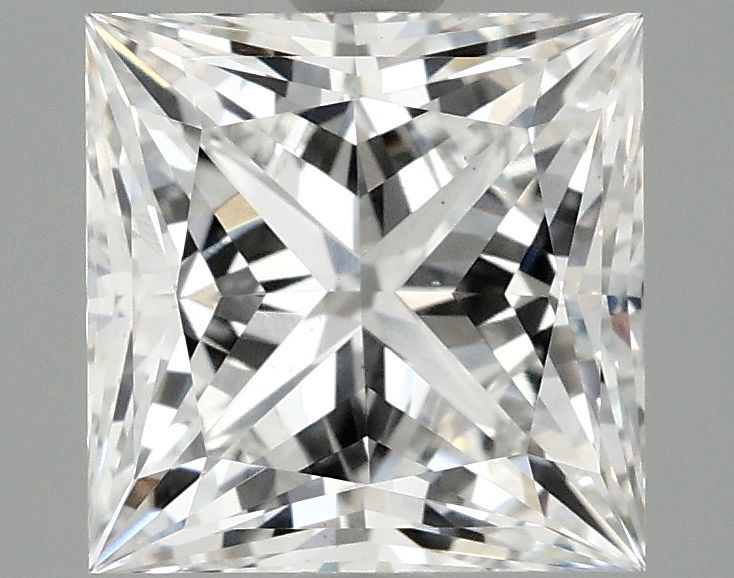 2.08 ct. princess Lab Grown Diamond front image
