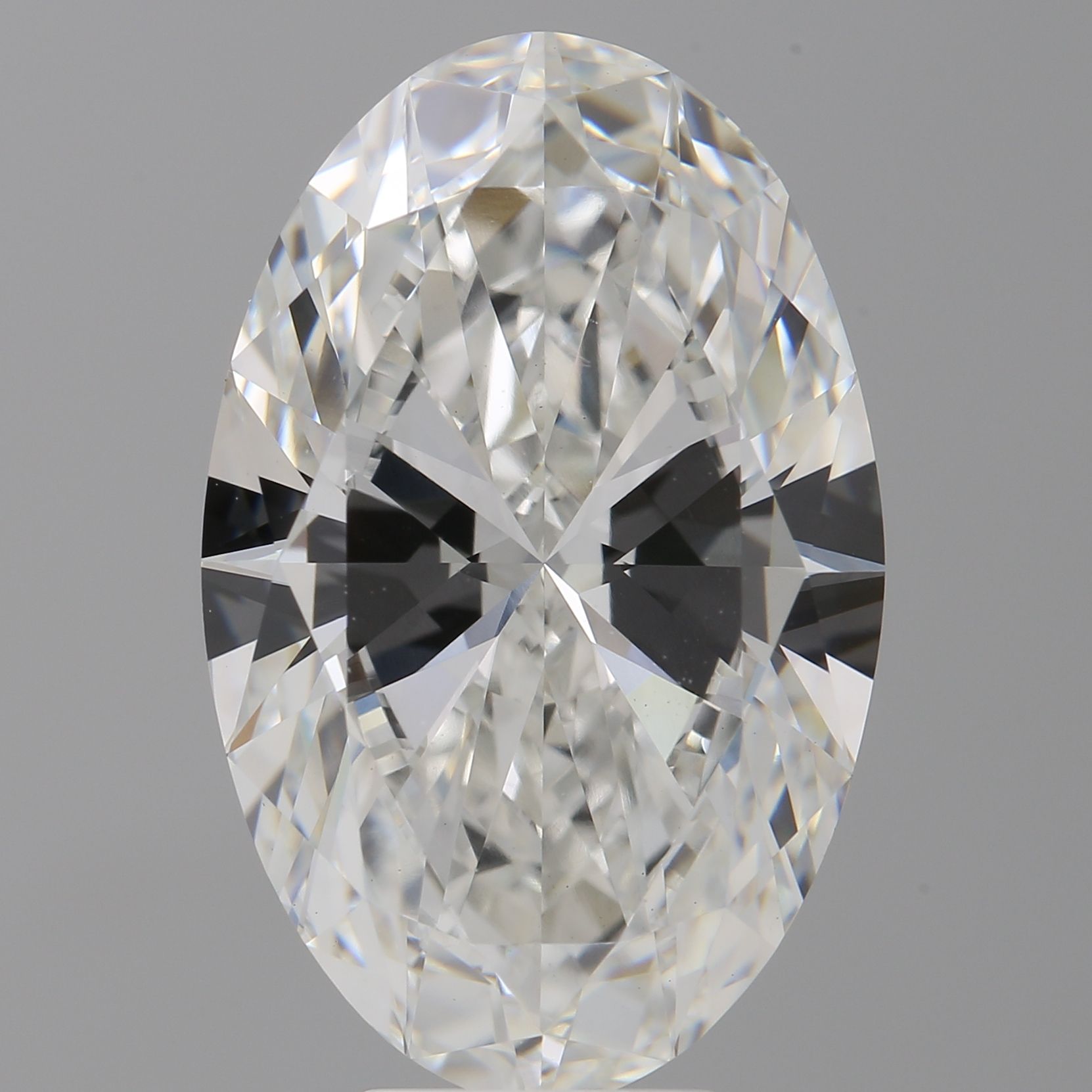 8.01 ct. oval Lab Grown Diamond front image