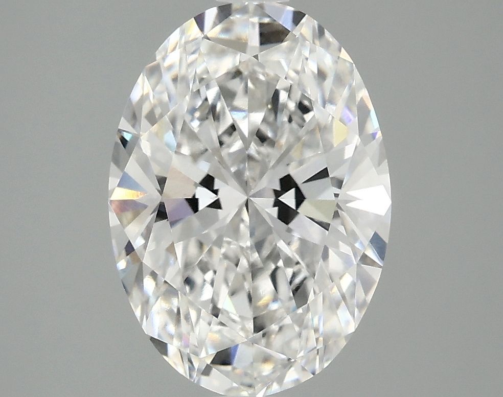 3.02 ct. oval Lab Grown Diamond front image