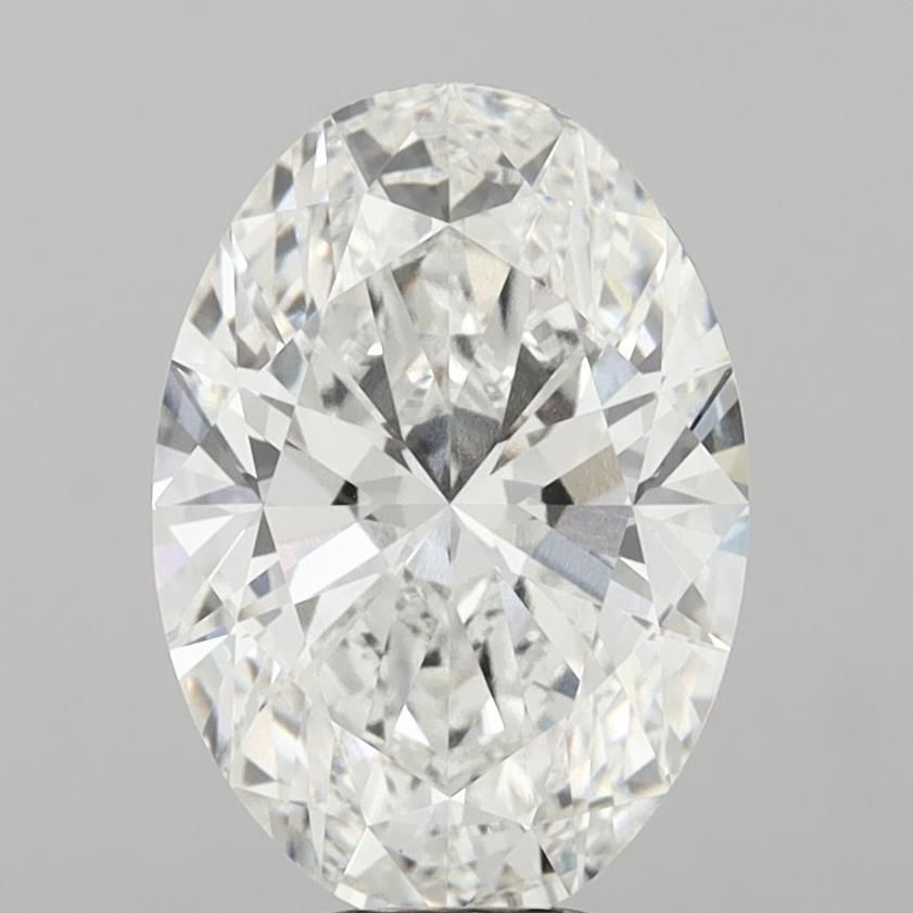 8.01 ct. oval Lab Grown Diamond front image