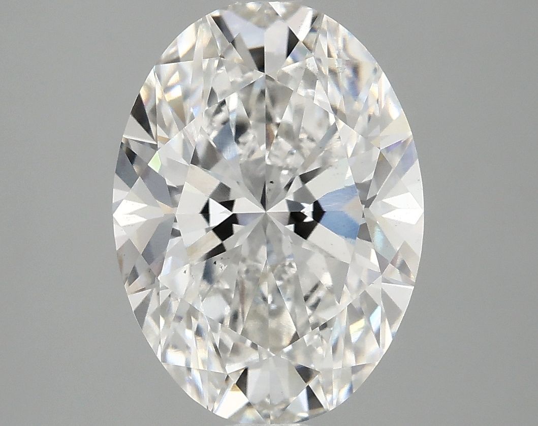 3.89 ct. oval Lab Grown Diamond front image