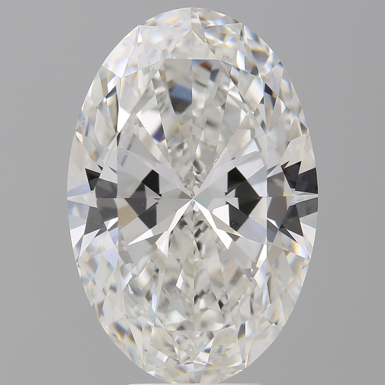 7.50 ct. oval Lab Grown Diamond front image