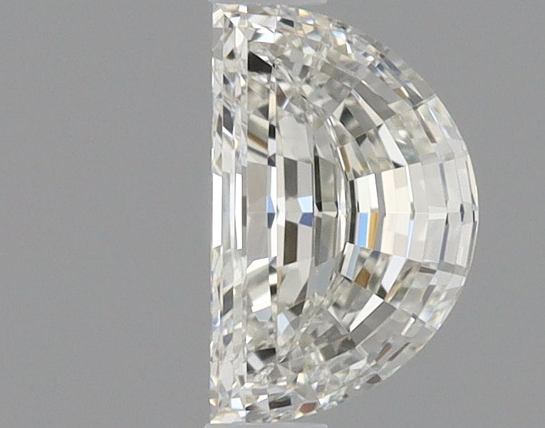 0.53 ct Half moon Diamond