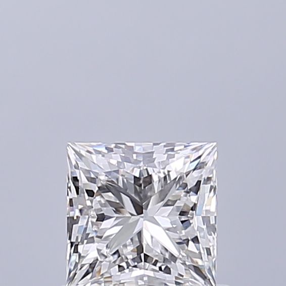 0.74 ct. princess Lab Grown Diamond front image