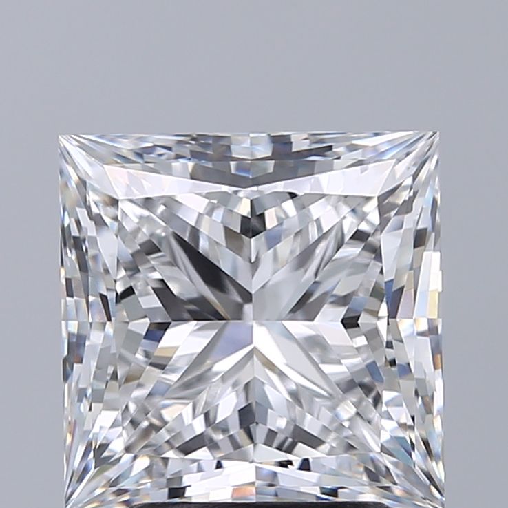 3.21 ct. princess Lab Grown Diamond front image