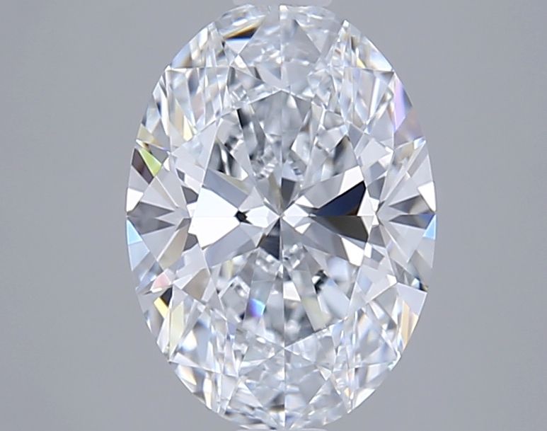2.02 ct. oval Lab Grown Diamond front image