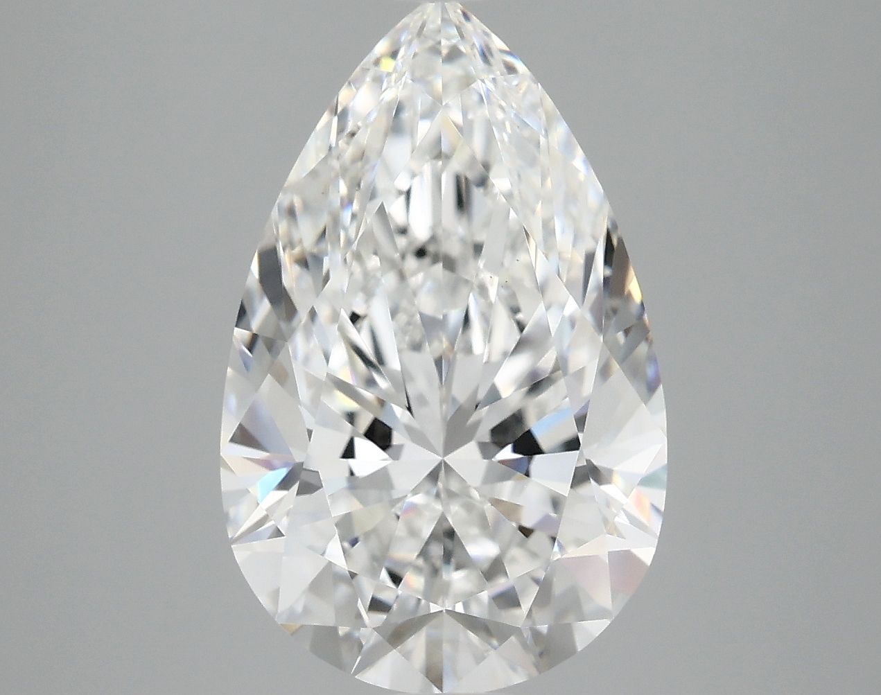 5.06 ct. pear Lab Grown Diamond front image