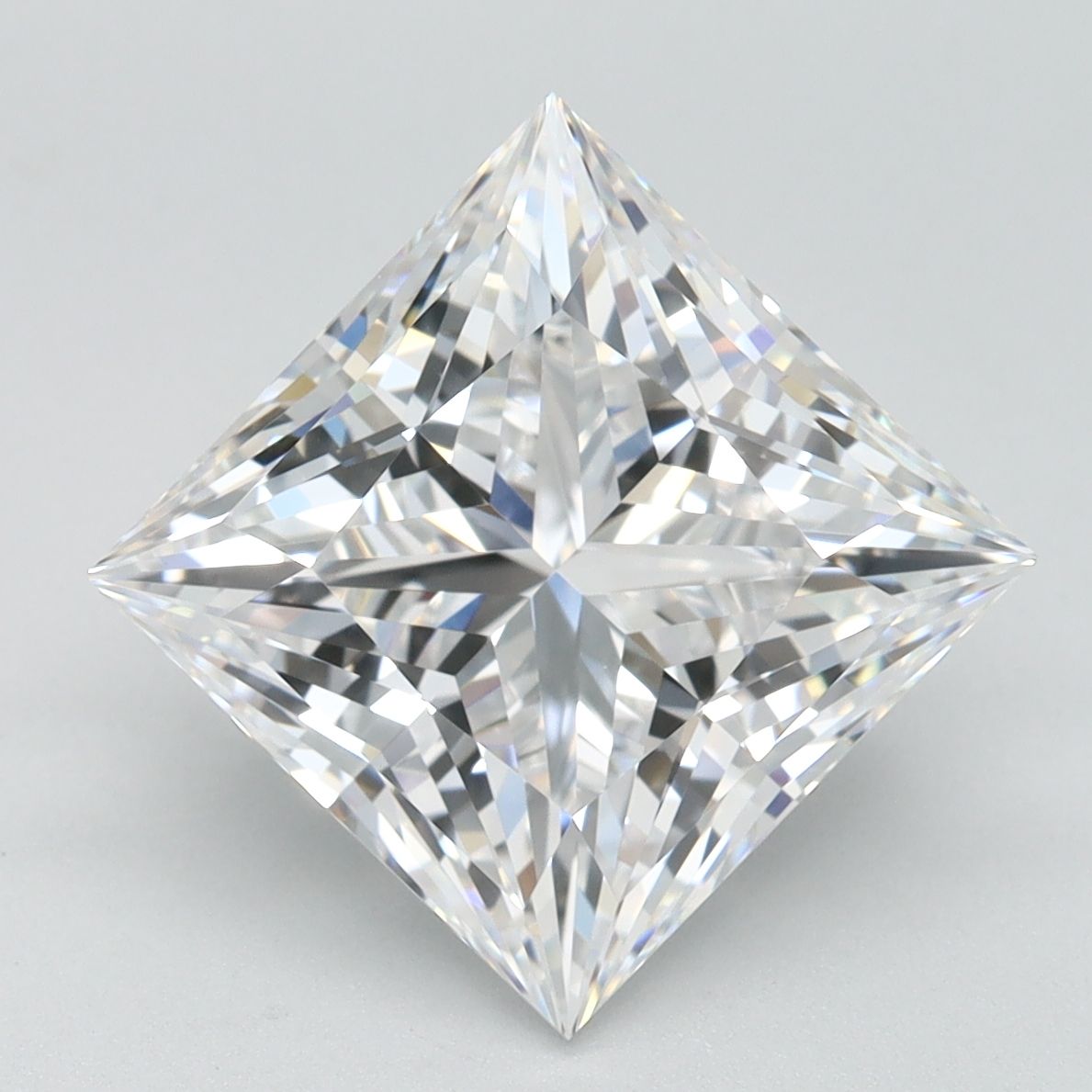 4.01 ct. princess Lab Grown Diamond front image