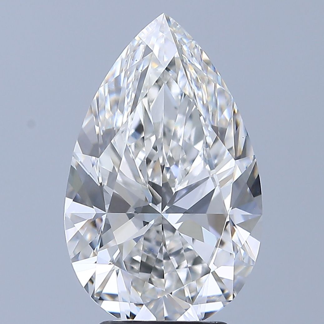 3.71 ct. pear Lab Grown Diamond front image