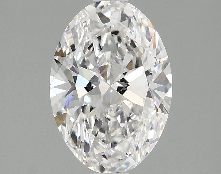 1.48 ct. oval Lab Grown Diamond front image