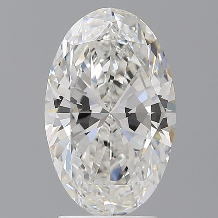 3.01 ct. oval Lab Grown Diamond front image