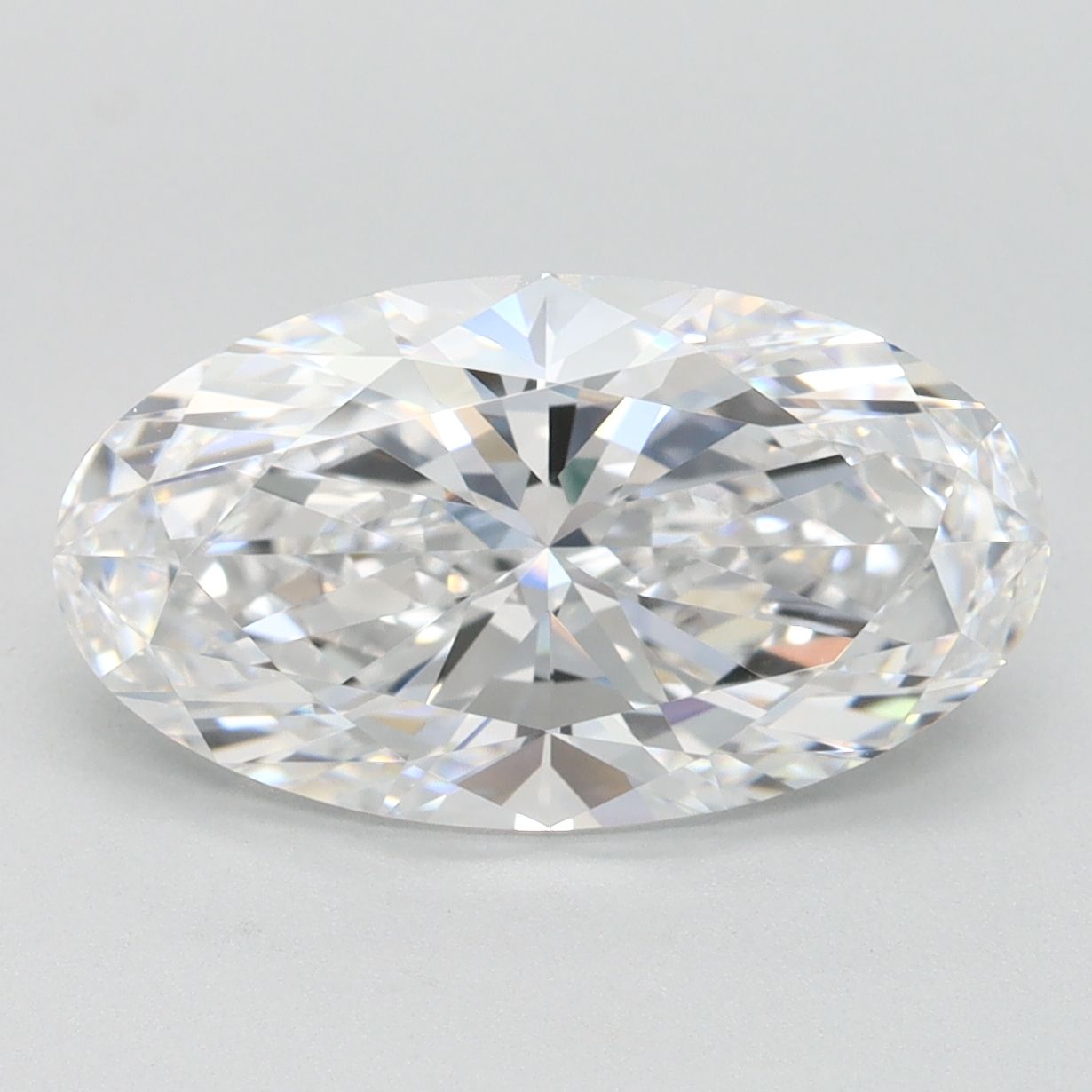3.03 ct. oval Lab Grown Diamond front image