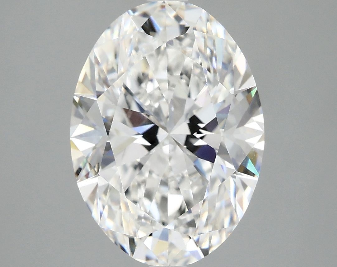 3.76 ct. oval Lab Grown Diamond front image