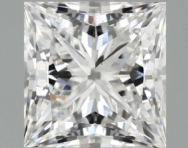 2.10 ct. princess Lab Grown Diamond front image