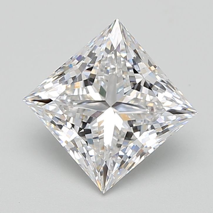 3.03 ct. princess Lab Grown Diamond front image