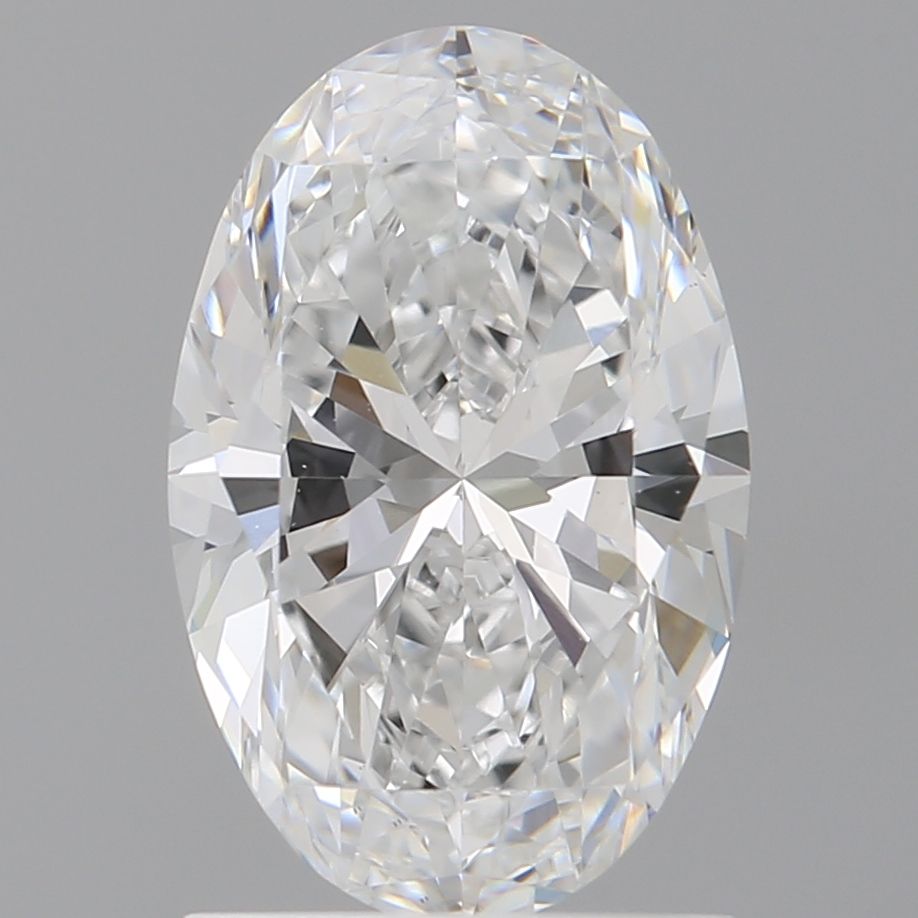 1.58 ct. oval Lab Grown Diamond front image