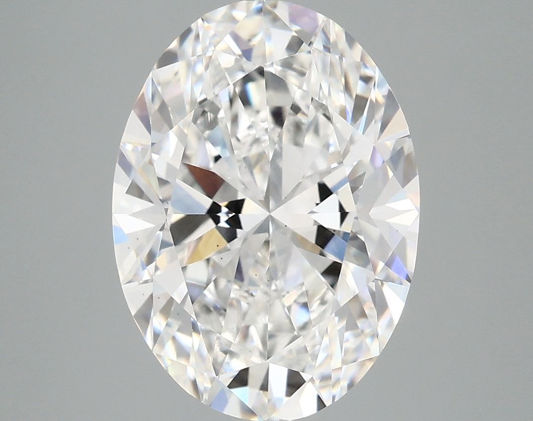 3.82 ct. oval Lab Grown Diamond front image
