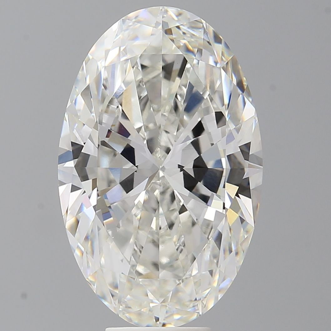 9.53 ct. oval Lab Grown Diamond front image