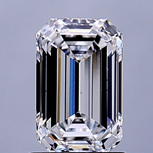 1.25 ct. emerald Lab Grown Diamond front image