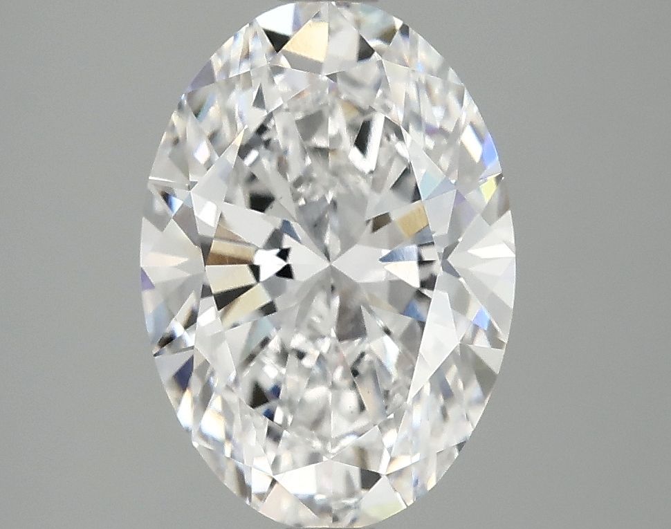 3.02 ct. oval Lab Grown Diamond front image