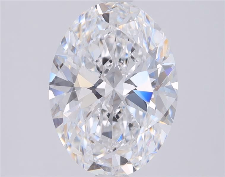 3.09 ct. oval Lab Grown Diamond front image