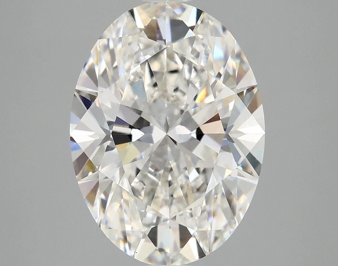 4.07 ct. oval Lab Grown Diamond front image