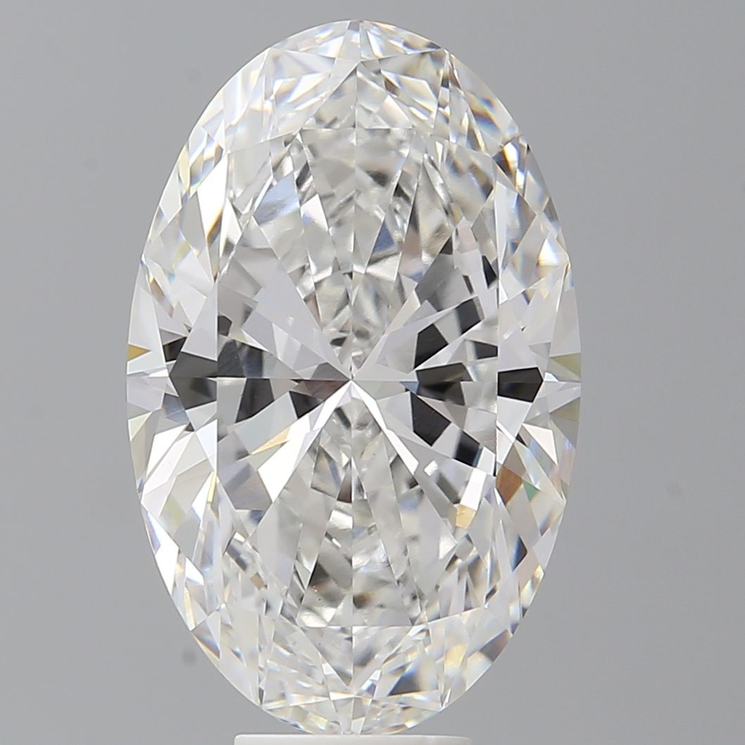 9.10 ct. oval Lab Grown Diamond front image