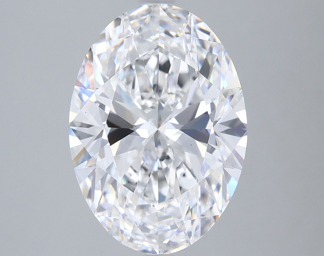 4.04 ct. oval Lab Grown Diamond front image