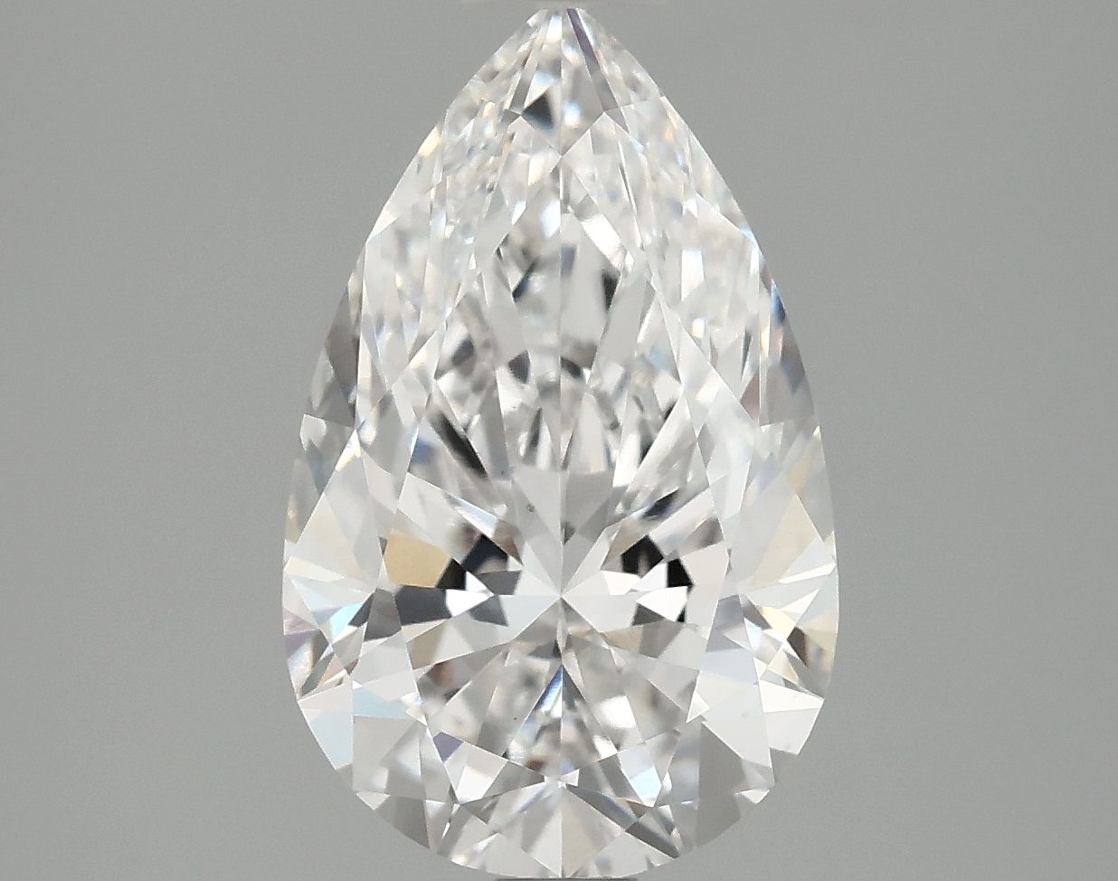 2.10 ct. pear Lab Grown Diamond front image