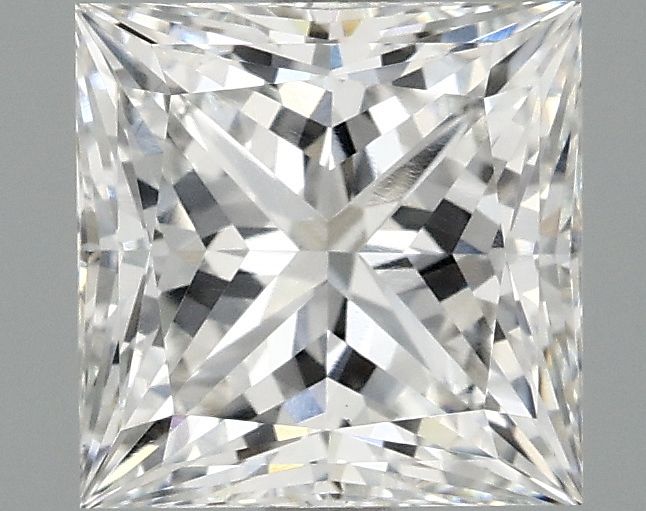 2.10 ct. princess Lab Grown Diamond front image
