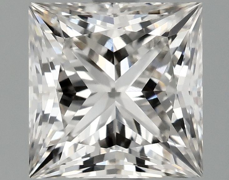 2.10 ct. princess Lab Grown Diamond front image