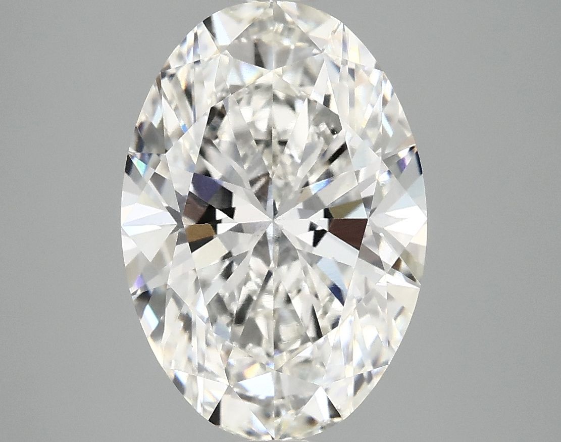 3.99 ct. oval Lab Grown Diamond front image