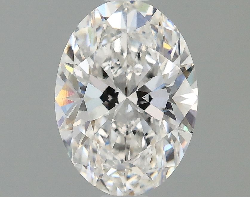 1.10 ct. oval Lab Grown Diamond front image