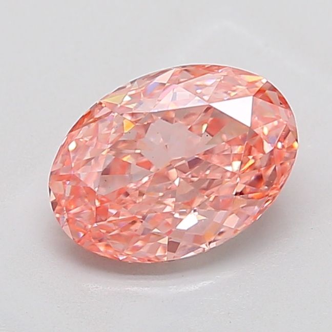 2.06 ct. oval Lab Grown Diamond front image