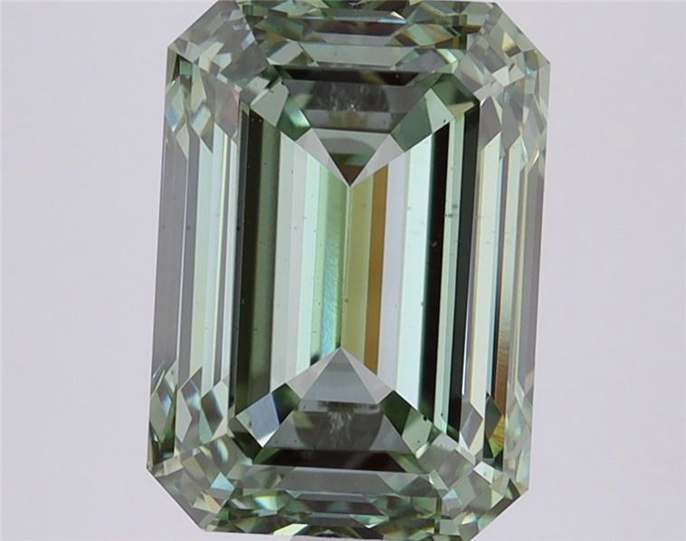 5.05 ct. emerald Lab Grown Diamond front image