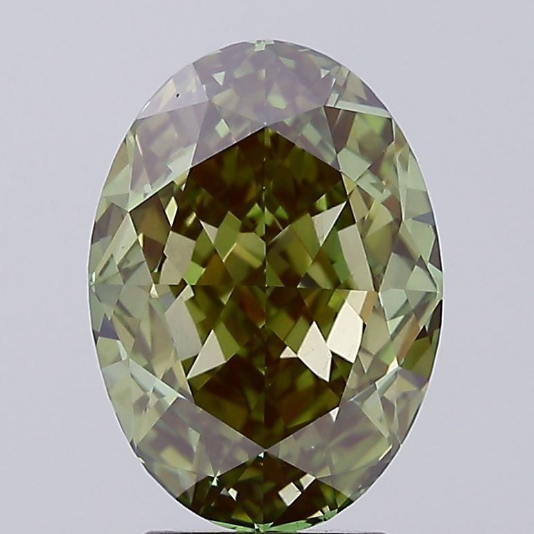 4.09 ct. oval Lab Grown Diamond front image