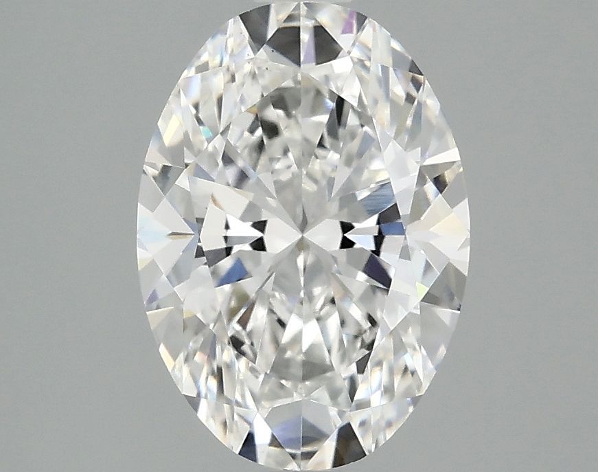 2.10 ct. oval Lab Grown Diamond front image